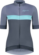 Rogelli Prime Fietsshirt - Korte Mouwen - Dames - Blauw, Turquoise - Maat XS