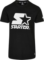 Starter Heren Tshirt -S- Logo Zwart