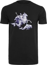 Urban Classics Heren Tshirt -XS- Amazing Horse Zwart