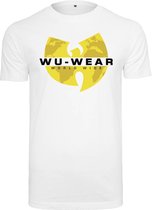 Urban Classics Heren Tshirt -M- Wu Wear Logo Wit