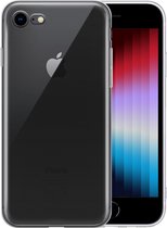 Hoes voor iPhone SE 2022 Hoesje Case Siliconen Transparant - Hoes voor iPhone SE 2022 Hoes - Transparant