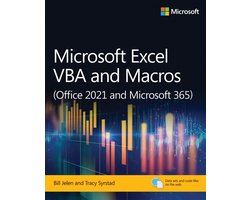 Omslag van Business Skills - Microsoft Excel VBA and Macros (Office 2021 and Microsoft 365)