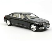 2021 Mercedes-Benz Maybach S680 (Zwart) (30 cm) 1/18 Norev {Modelauto - Schaalmodel - Model auto - Miniatuurauto}