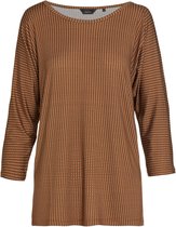 ESSENZA Donna Hannah Top 3/4 Mouw Cashew - XS