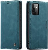 Samsung Galaxy A72 5G - CaseMe hoesje met pasjeshouder - Bookcase - BLAUW