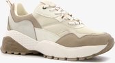 Supercracks dames dad sneakers - Beige - Maat 38