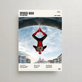 Marvel Poster - Spiderman Far From Home Poster - Minimalist Filmposter A3 - Spiderman Poster - Avengers Movie Poster - MCU Marvel Merchandise - Tom Holland Poster - Vintage Posters
