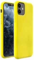 Iphone 11 - Siliconen telefoonhoesje - Geel