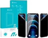 Screenprotector - Hydrogel - Ultra Clear - HD Screenprotector - TPU Soft Protective Film - Privacy Intelligent Front Screen Protector