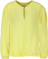 GARCIA Dames Blouse Geel - Maat XL