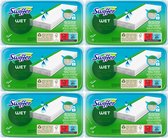 Swiffer Vloerreiniger Vochtige Vloerdoekjes - Citrus Fresh - Voordeelverpakking 6 x 24 stuks