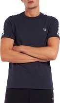 Fred Perry Taped Ringer T-shirt Mannen - Maat S