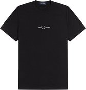 Fred Perry Embroidered T-shirt Mannen - Maat XL