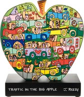 Goebel - James Rizzi | Decoratief beeld / figuur Traffic in the Big Apple 31 | Porselein - 31cm - Pop Art - Limited Edition