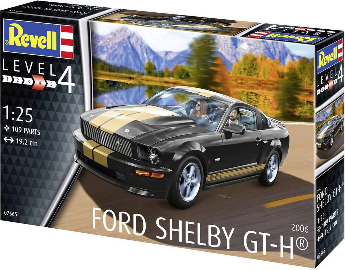 SHELBY Mustang GT 350 H maquette à monter et à peindre
