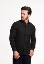 Baurotti Overhemd Slim Fit Zwart