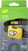 Bol.com GP Discovery GPDISHLCH42BL990 LED Hoofdlamp werkt op batterijen 110 lm 15 h GPDISHLCH42BL990 aanbieding