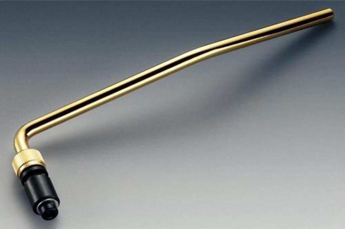 Schaller Floyd Rose Tremolo Hebel goud met Überwurfmoer - Gitaaronderdeel