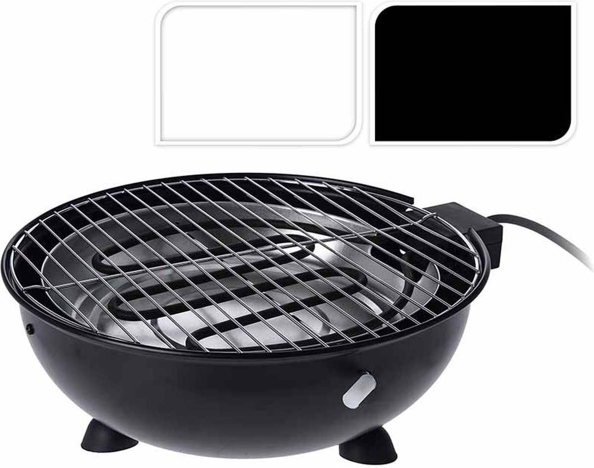 Oneiro’s Luxe Elektrische barbecue - ⌀ 32x11 cm - zomer - grillen - tuin - koken – tafelen – elektrisch