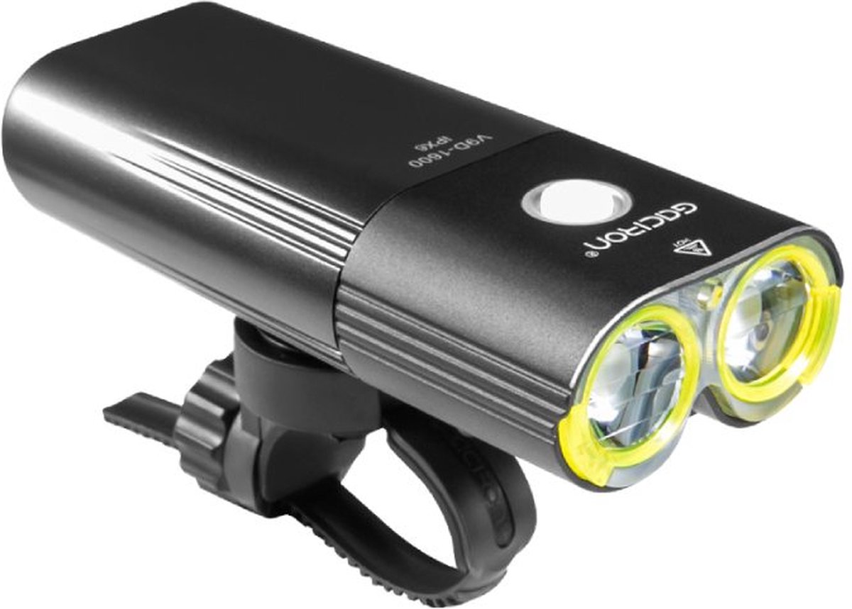 Gaciron voorlicht | 1600 lumen - USB - CREE LED - waterdicht IPX6 fietslicht voor mountainbike
