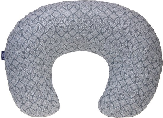 Voedingskussen - Zaffiro Geo Blue Steel Voedingskussen 1012