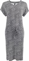 NED Jurk Rosanda Ss Mini Flakes Tricot  Black 900 Dames Maat - S