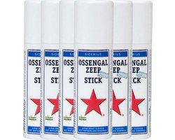 6 x Ossengal Zeep Stick 40 Gram Voordeelverpakking