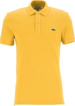 Lacoste Slim Fit polo - warm geel -  Maat: M
