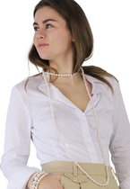 PROUD PEARLS® extra lange klassieke parelketting 160cm