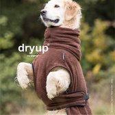 Dryup- Honden badjas-Hondenjas- Roze-L -ruglengte tot 65cm