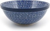 Bunzlau Castle - Kom - Schaal - 3470 ml - Indigo - Hoogte: 11 cm - Ø: 28 cm