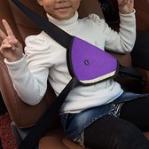 Doodadeals® | Protecteur de ceinture de sécurité | Housse de ceinture de sécurité Enfants | Housse de ceinture de sécurité Ceinture de sécurité | Protecteurs de ceinture de sécurité pour enfants | Protecteur de ceinture de sécurité voiture | Violet