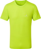Ronhill Tech SS Tee Heren - sportshirts - groen/wit - maat M