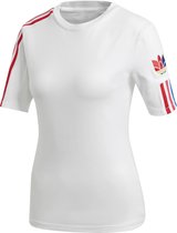 adidas Originals Tee T-shirt Vrouwen wit DE34/FR36