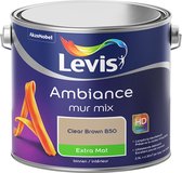 Levis Ambiance Muurverf - Extra Mat - Clear Brown B50 - 2.5L