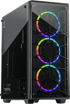 REBELPLAY Game PC - Core i5 - Waterkoeling - RTX 3070 - 32GB RAM - 500GB M.2 SSD - 2TB HDD - RGB - WiFi - Bluetooth (RP-374920)