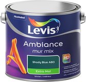 Levis Ambiance Muurverf - Extra Mat - Shady Blue A80 - 2.5L