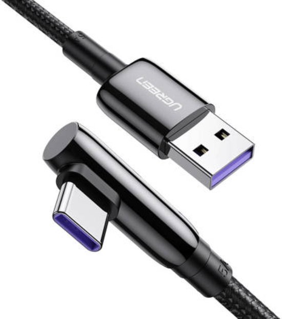Normaal gesproken reactie Beperking UGREEN USB C kabel 2 Meter geschikt voor Samsung S9, S10, S20, S21, S22  Plus & Ultra -... | bol.com