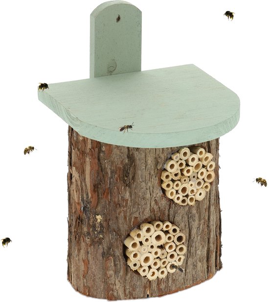 Relaxdays Nestkast Vogels Houten Vogelhuisje Vogelhuis Nestkastje Hangend 3 2 Cm 549977952