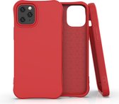 Peachy Soft case TPU hoesje voor iPhone 12 mini - rood