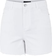 Pieces PCPACY HW SHORTS BWHI NOOS CP BC Dames Short Bright White - Maat XL