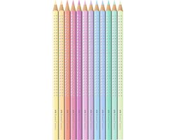 Faber-Castell kleurpotloden - Sparkle - 12 stuks - pastel - FC-201910