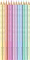Faber-Castell kleurpotloden - Sparkle - 12 stuks - pastel - FC-201910