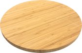 SterkHome - Draaiplateau in Bamboe 35cm - Borrelplank -Tapasplank – 360º Roterende Draaischijf