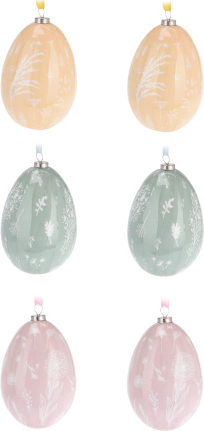 Œufs De Pâques Slime 6 Couleurs - Lapin Et Décos Inclus - Cadeau Anti-Stress Enfants - Amusement Créatif