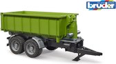 Roll-Off-Container trailer voor tractoren van Bruder