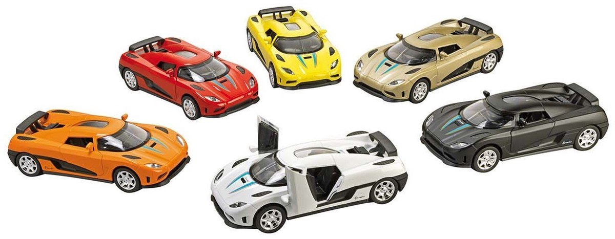 Goki Roadster Momentum, light and sound, die-cast, L= 14 cm