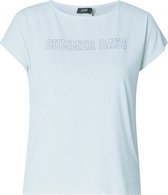 YESTA Laryssa Jersey Shirt - Pastel Blue - maat 4(54/56)