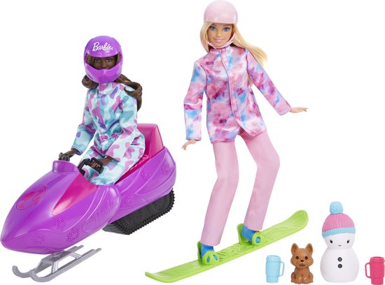Barbie Wintersport - Met ski outfit - Pop van Barbie — afbeelding 3