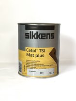 Sikkens Cetol TSI Mat Plus | Roodbruin 004 | Matte Houtafwerking | ca. 12m² | Transparante Houtafwerking voor Binnenwerk | 1L